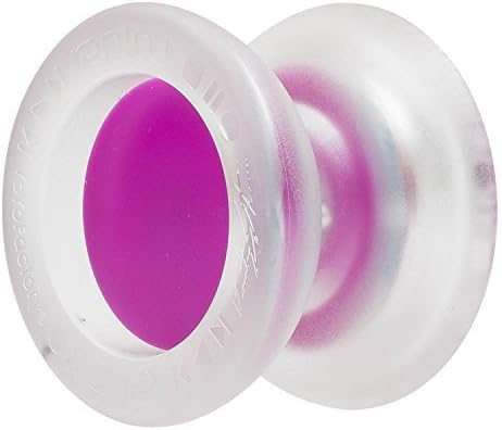 Replay Pro Clear and Purple Yo Yo From YOYOFactory Gentry Stein Signature Edition