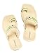 eKolhapuri Green Lace and Punching Design authentic handmade genuine leather kolhapuri Ladies Chappal RS.1260.00