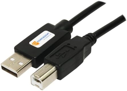 Printer USB Cable Lead for ALL Dell Toner Printer's - See Description for Compatibility List: Including - 7330dn M5200 P1500 5350dn S2500 S2500n W5300 3335dn 5230dn