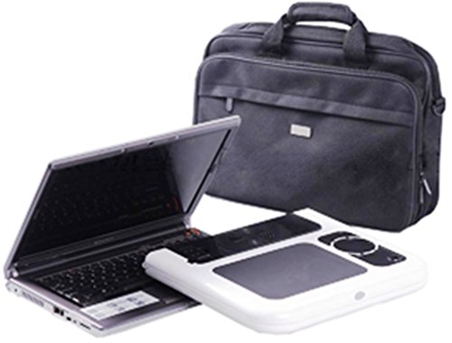 Henweit Laptop-Schreibtisch-Tabellen-Bett Kühlen mit 2 Fans stehen Fach - 6