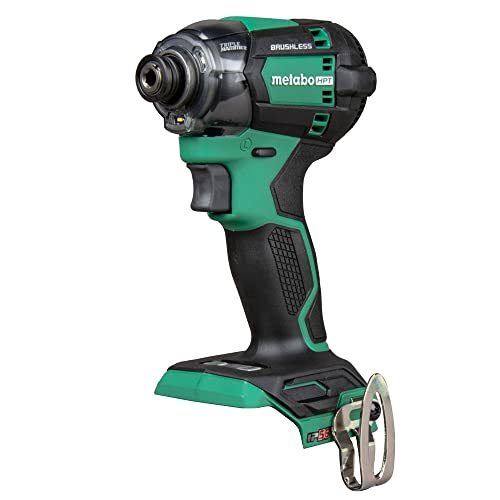 Metabo HPT Avvitatore a percussione a percussione multiVolt™ 18 V senza fili | Solo strumento - Nessuna batteria | Driver a percussione WH18DCQ4
