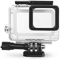 TASLAR Go Pro Underwater Housing Waterproof Case Diving Protective Shell Accessories Cover with Bracket for GoPro Hero7 Black 2018, Hero 6, Hero 5 Action Camera