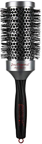 Olivia Garden Pro Thermal T53 - Cepillo redondo con cuerpo de aluminio que almacena el calor, Diametro interior/exterior: 53/75 mm