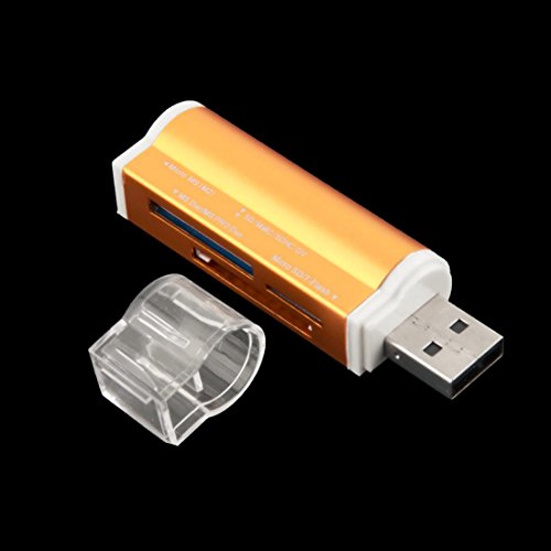 USB 2.0 alle in 1 Multi Speicherkartenleser Stick für SDHC MMC TF zufällige Farbe - 4