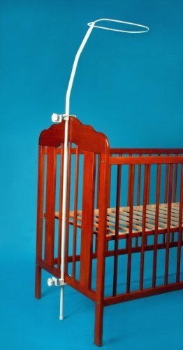 Himmelstange Schleierhalter für Babybett oder Wiege - 2