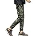 Produktbild Geili Sporthose Herren Lang Sweatpants Übergröße Modern Camouflage Neun Punkte Hose Slim Fit Skinny Jogginghose Gym Fitness Jogger Hosen Freizeithosen Trainingshose M-7XL