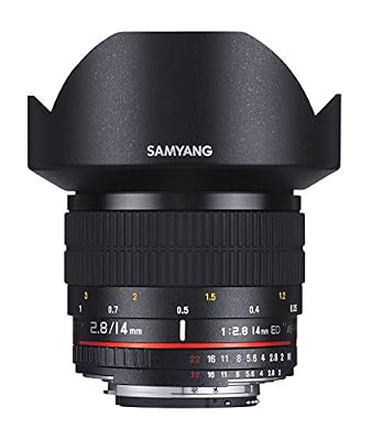 Samyang 14mm F2.8 ED AS IF UMC Objectif Noir