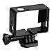 Produktbild TARION® Rahmen + Grundplatte Frame Mount Rahmenhalterung Halter für Gopro Hero 3 Schwarz