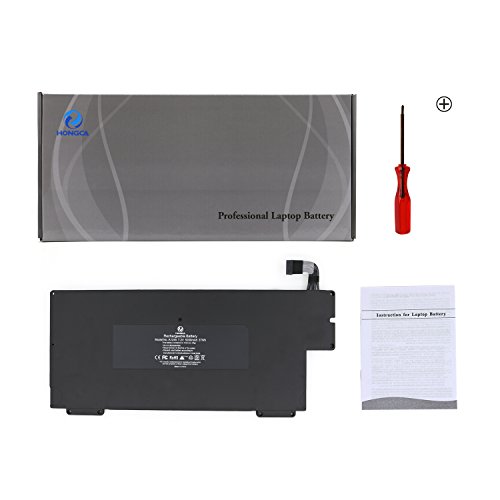 HONGCA® Ultra Hochleistung [Li-Polymer 5000mAh/7.2V] Laptop Ersatz Akku für Apple A1245 A1237 A1304 MacBook Air 13" (only for Early 2008 Late 2008 Mid 2009), also fit 661-4587 MB003 MC233 MC234