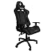 Produktbild Triton p050-f1-bb Gaming Chair-sedia, Kunstleder, Schwarz/Schwarz, 75 x 60 x 140 cm