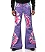 Produktbild Comycom Lila bunt gebatikte 70er Hippie Schlaghose 33/36