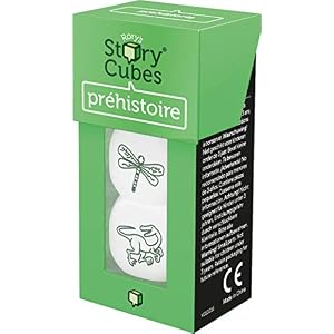 Asmodee – Story Cubes, Prehistoria Juego de Dados (STOEX03MLA)