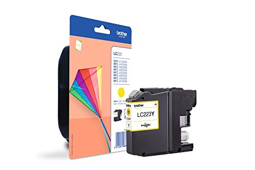 Brother Original Tintenpatrone LC-223Y gelb (für Brother DCP-J562DW, DCP-J4120DW, MFC-J480DW, -J680DW, -880DW, -J4420DW, -J4620DW, -J4625DW, -J5320DW, -J5620DW, -J5625DW, -J5720DW) - 2