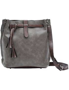 Saint-Acior Tägliche Vintage Frauen Umhängetasche Niet Tasche PU Handtasche Damen Schultertaschen Taschenbeutel