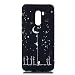 Produktbild Everainy Kompatibel für Xiaomi Pocophone F1 Hülle Silikon Bumper Gummi Kreativ Cover Hüllen für Xiaomi Pocophone F1 Handyhülle Stoßfest TPU Stoßstange Schwarz Schutzhülle (Mond)