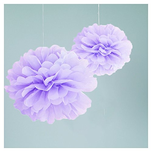 Super44day 15 Stück 14in/12in Tissue Papierblumen seidenpapier Dekoration Papierblume Bälle, Seidenpapier Pom Poms, Hochzeitsdeko, Partei Dekor, Pompon Blumen - 4
