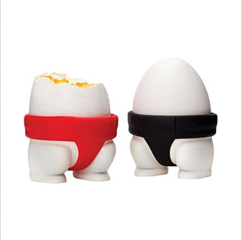Japanese Sumo Silicone Egg Cup Plate Holders Stand Boiled Spring Holder Egg Cup egg drag