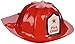Produktbild Rhode Island Novelty Plastic Firefighter Chief Hat (Set of 12) by Rhode Island Novelty