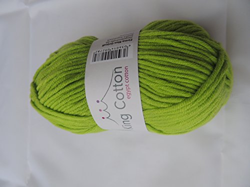 Gründl King Cotton Set, 10 x 50 G, + kostenlose Anleitung für eine Häkelmütze Farbe frei wählbar(Farben bitte per Nachricht mitteilen) - 5