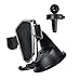 Price comparison product image Universal Smartphone Car Air Vent Mount Holder Cradle for iPhone XS XS Max X 8 8 Plus 7 7 Plus SE 6s 6 Plus 6 Samsung Galaxy (Black)