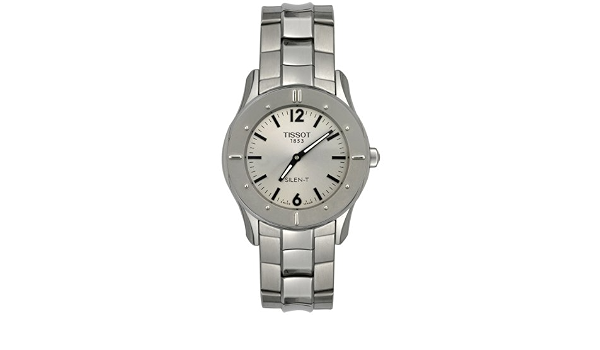 Buy Tissot Men's T40148631 Silent-T Stainless Steel Watch Online at Low  Prices in India - Amazon.in