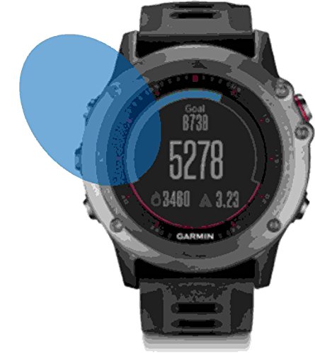 Preisvergleich Produktbild Garmin Fenix 3 (2 Stück) PREMIUM Displayschutzfolie Bildschirmschutzfolie kristallklar Schutzhülle Displayschutz Displayfolie Folie