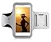 Produktbild MyGadget Sportarmband Hülle - Jogging Case Armband für 6.0" Display Fitness Sport Armtasche für u.a. Apple iPhone X 8 Plus 7+ 6+, Galaxy S9 S8 - Grau