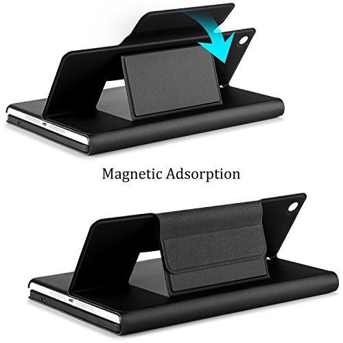 ELTD iPad 9.7 2017 Tastatur, Detachable Bluetooth Tastatur (QWERTZ Tastatur) mit Standfunction Für APPLE iPad 9.7 2017, Schwarz - 5