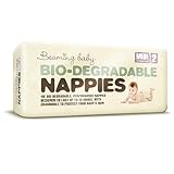 Beaming Baby Biodegradable Nappies 40 x 4 Pack (160 Nappies) - Size 2