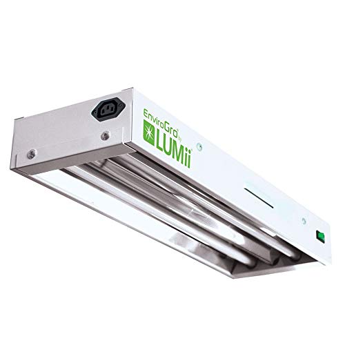 EnviroGro - Cría de Planta iluminación con Conector de la UE Lámpara 55 W, Color Blanco, 68 x 26 x 8,5 cm, 03 - 140 - 380