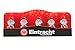 Produktbild Eintracht Frankfurt Massiv Weihnachtsmänner 5er Pack Nikoläuse