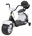 Produktbild Actionbikes Motors Kinder Elektromotorrad Harley Scooter BT306 - 15 Watt Motor - Weichgummiring Reifen (Weiß)