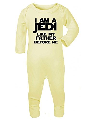 ROMPER - I am a Jedi like my father before me Baby Rompersuit / Playsuit
