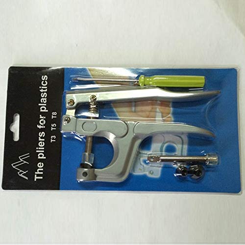 Preisvergleich Produktbild HermosaUKnight Knopf Installation Tool Buckle Buckle Machine Silber