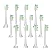 Produktbild Jiaggo Bürstenköpfe, Standard DiamondClean Ersatzbürsten für Philips Sonicare HX9114/37 FlexCare Platinum Elektrische Zahnbürste Aufsteckbürsten Weiß, 12er Pack