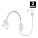 Produktbild YOUKOYI 4 Pin LED Verlängerungskabel 1 zu 2 LED Splitter Kabel Y Splitter Verteiler Kabel für SMD 5050 3528 2835 RGB LED Streifen, 2 Packs