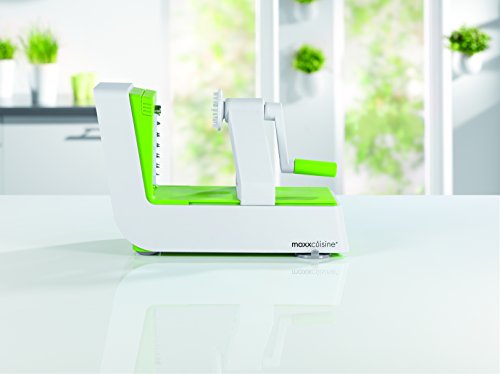 TV Unser Original 06381 Spiralschneider Deluxe, weiß / limegreen - 4