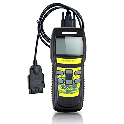 Memo U581 Scanner Live Data OBD2 Code Reader CAN OBDII EOBDII Diagnostic Scan Tool Support Multiple Language, [Importado de UK]
