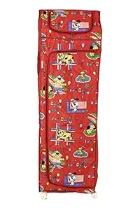 MDN Multipurpose Premium Plastic Almirah for Kids Wardrobe/Cloth Organizer/Folding almirah/Toy Box (4 Shelf)