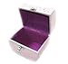 Milan Cosmetic/Jewellery Beauty Case Pink with Gold Stars