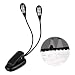 Produktbild NiceButy Mini-Doble LED-Licht-Buch mit Clip für Bett, Reisen, E-Reader, Schreibtisch, PC