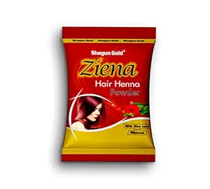 SHAGUNGOLD 100% Natural & Pure Red Henna Hair Color Ziena Powder for Coloring, 1000 g