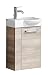 Produktbild Fackelmann 08254 Gäste-WC Waschtisch, Holz, eiche, Single, 32 x 45 x 70.5 cm