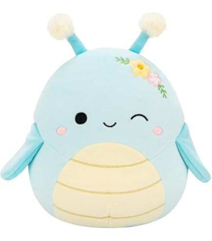 Squishmallows Belinda Ours Bleu Sarcelle 19,1 Cm – Peluche Officielle Ultra Douce – Cadeau Enfant 3 Ans