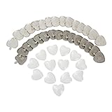 Langlebiges Material: Das Anhänger Tablett besteht aus Metalllegierung mit Galvanisierung auf der Oberfläche, während die Kuppel aus Glas besteht, beide sind robust und hochwertig.