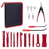 【 Fácil para almacenar 】Llevarlo con una bolsa de cremallera portátil para almacenar todas sus herramientas después de su uso. No tendrás miedo de perderlas.