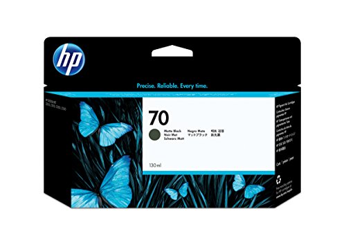 HP 70 Mattschwarz Original Tintenpatrone, 130 ml - 2