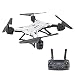 Produktbild CAKG GPS FPV Remote-Drohne, 1080P HD Höhe Weitwinkel me, einstellbare Wartungsflugzeuge mit und Vier-Achsen-Home WiFi Rückfahrkamera Folgen GPS,White no camera-24 * 24 * 2CM (Expand)