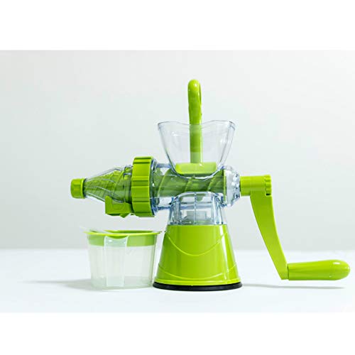 Preisvergleich Produktbild Handschütteln Eismaschine Gemüsesaftmaschine Semi-automatische Zitrussaftmaschine Home Multifunktionswerkzeug Apple Cantaloupe Karotte Juicer Green