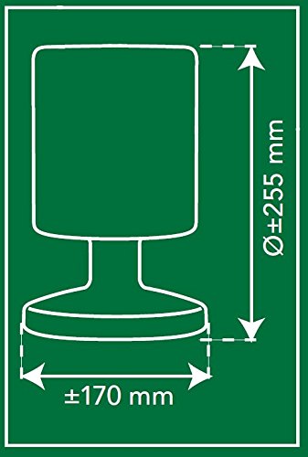 Ranex 5000.472 LED Akku Tischlampe/ Tischleuchte, spritzwassergeschützt, 2 Helligkeitsstufen - 4